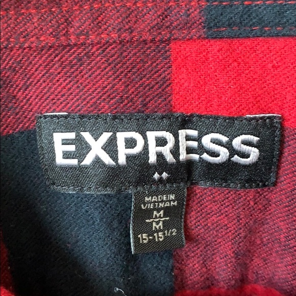 Express Men Button Up Shirt Jacket - Picture 5 of 6
